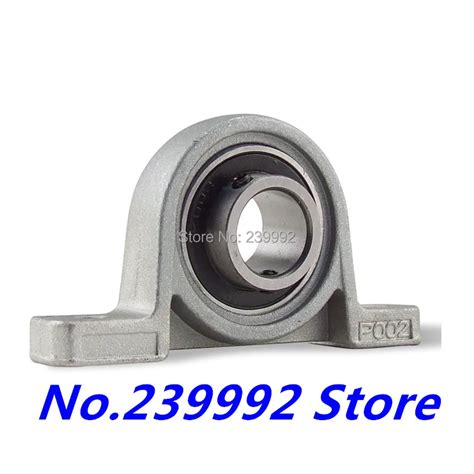 New Pcs Zinc Alloy Diameter Mm Mm Mm Bore Ball Bearing Pillow