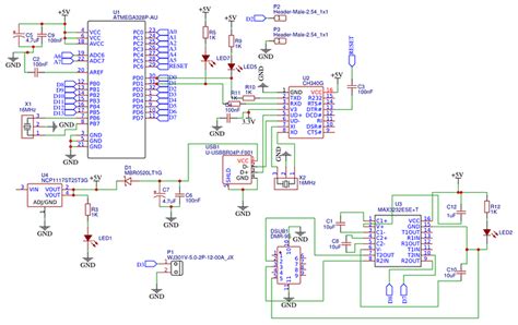 How To Make A Circuit Diagram For Arduino Nano