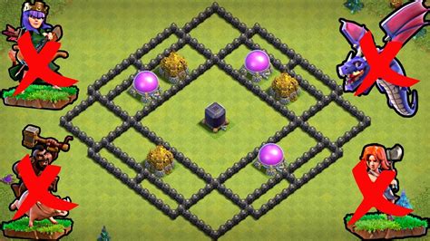 Th8 Farming Base Copy Link Best Th8 Farming Base With Link 2020 Defended Th9 Clash Of Clans