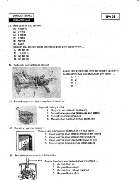 Soal Rangking 1 Tingkat Smp Lembar Edu