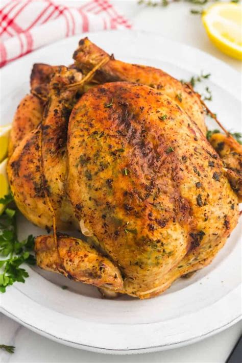 Garlic Herb Butter Roast Chicken Little Sunny Kitchen