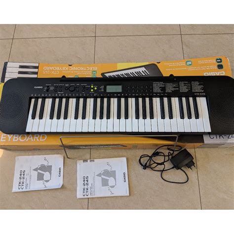 Casio Electronic Keyboard Casio Piano Keyboard CTK 245 For Sale