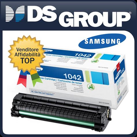 TONER SAMSUNG MLT D1042S ORIGINALE ML 1660 1665 SCX 3200 1860 1865 ML