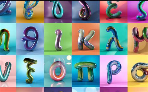 Create Beautiful 3D Letters And Materials Using Cinema 4D After