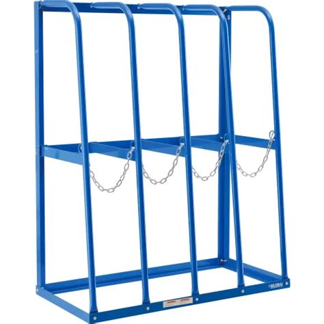 Global Industrial™ Vertical Bar Storage Rack 4 Bays 48w X 24d X 60