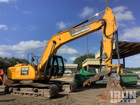 Jcb Js220lc Tracked Excavator In Jacksonville Florida United States Ironplanet Item 8278860