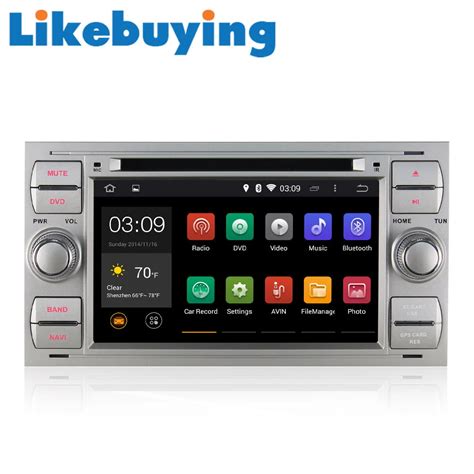 Quad Core Din Android Car Stereo Dvd Player Gps Radio For Ford