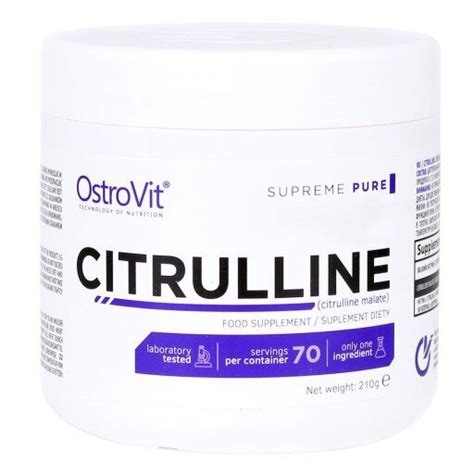 OstroVit Citrulline 210 g apelsinų skonio kaina pigu lt