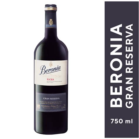 Beronia Vino Tinto Blend Gran Reserva Rappi