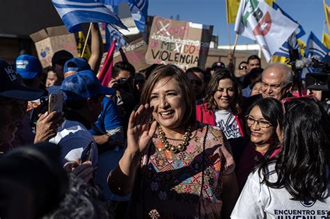 Refrenda Xóchitl Gálvez su compromiso con migrantes en visita a Tijuana