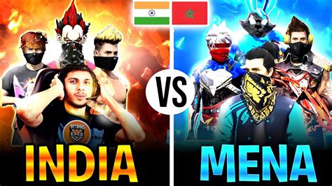 Nxt Can Win Against Mena Server Squad 😨🔥 India Vs Mena 😈 Most