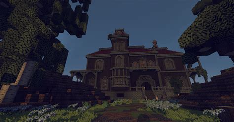 The Dark Forest Mansion Minecraft Map