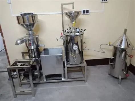 Ss Commercial Soya Milk Making Machine Lph Capacity Kg Hr At