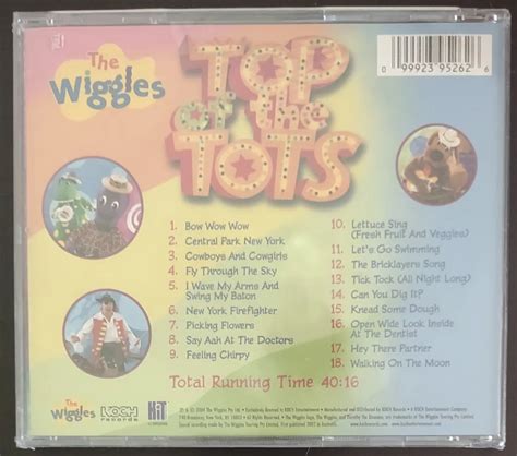 The Wiggles Top Of The Tots Menu