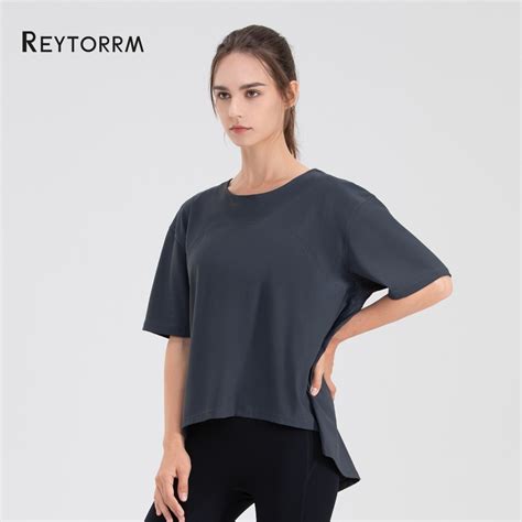 Jual Reytorrm Kaos Sport Baju Lengan Pendek Wanita Olahraga Gym Yoga T