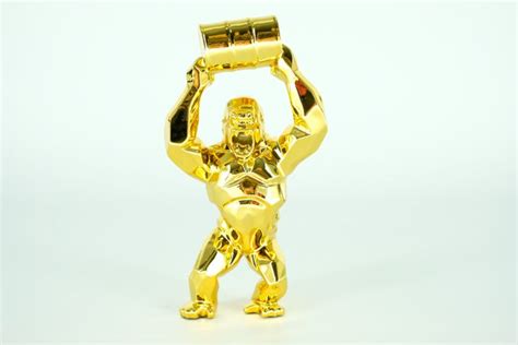 Richard Orlinski Kong Oil Spirit Gold Edition Catawiki