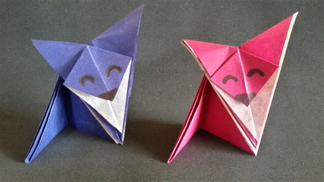 Raposa De Origami Youtube