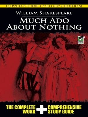 Much Ado About Nothing Thrift Study Edition De William Shakespeare En