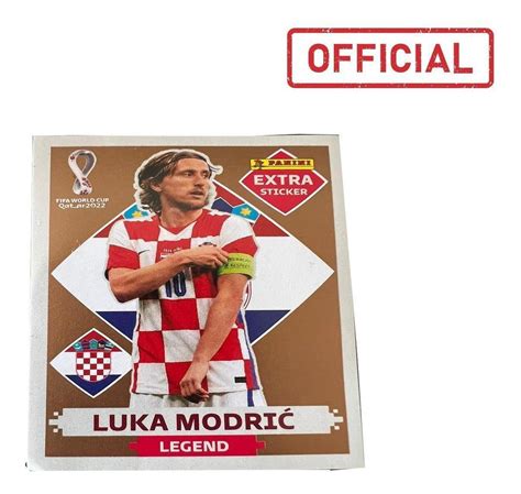 Figurinha Luka Modric Bronze Legend Lbum Copa Do Mundo