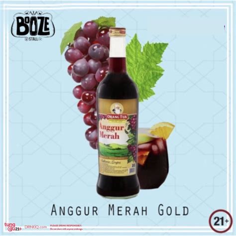 Jual Anggur Merah Gold 620ml Shopee Indonesia