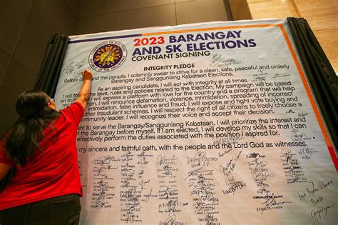 Long Lines Mark Coc Filing Kickoff For 2023 Barangay Sk Polls