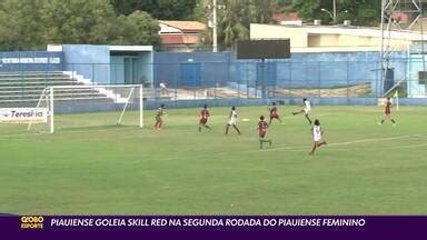 Globo Esporte PI Fluminense PI Goleia Na Estreia Do Piauiense