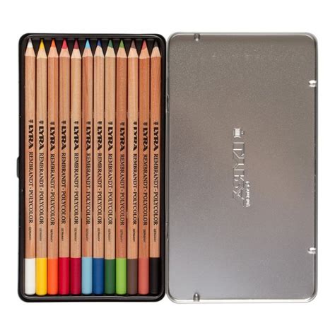 Lyra Rembrandt 12 Polycolor Coloured Pencils Set