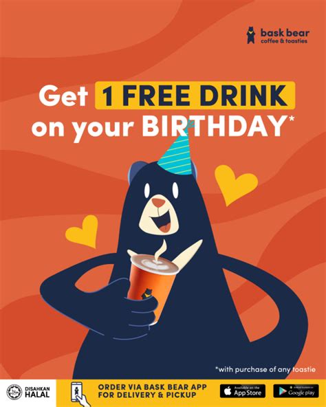 Bask Bear Malaysia Elevate Your Birthday Celebration With Free Drinks