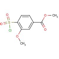 Methyl 4 Chlorosulfonyl 3 Methoxybenzoate CymitQuimica