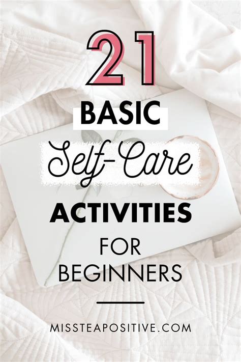 Self Care 101 Daily Self Care Checklist For Beginners Miss Tea Positive