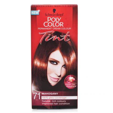 Poly Hair Color Tint Mahogany 71