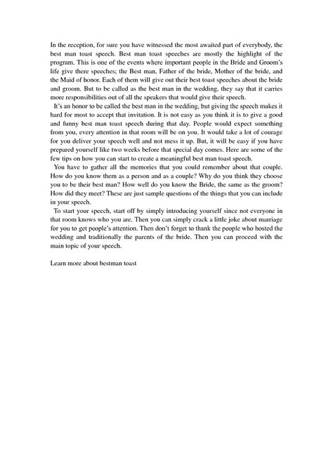 Best Man Toast Quotes Quotesgram