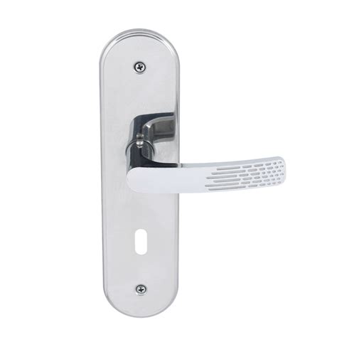 Fechadura Soprano Para Porta Interna Cromado 40mm Chave Simples Paliway