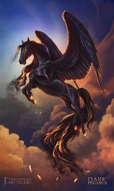 Dark Pegasus by MiryAnne on DeviantArt