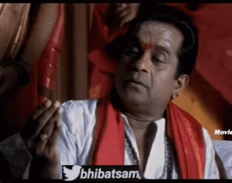 Bhibatsam Brahmanandam GIF - Bhibatsam Brahmanandam Telugu Comedy - Discover & Share GIFs