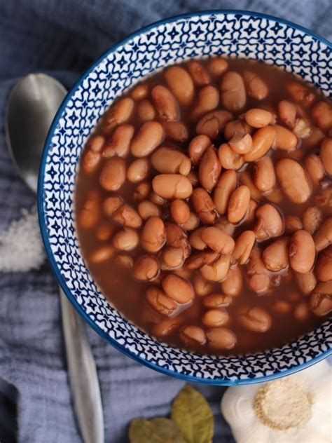 Mexican Pinto Beans Vegan Bonlemon Kitchen