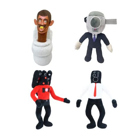 30cm Black Titan Camera Man Skibidi Toilet Stuffed Toy, 44% OFF