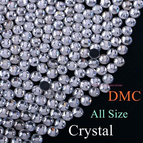 Alta Calidad SS6 A SS50 Claro DMC De Cristal Hotfix Strass 1 5mm A 9