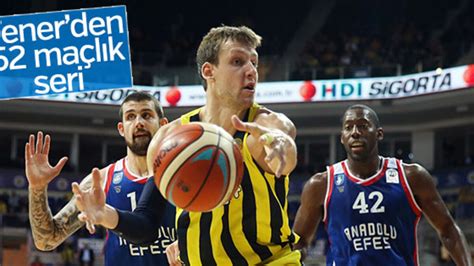 Fenerbahçe Anadolu Efes i uzatmada devirdi