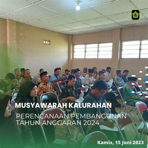 MUSYAWARAH KALURAHAN MUSKAL TA 2024 Kalurahan Triharjo