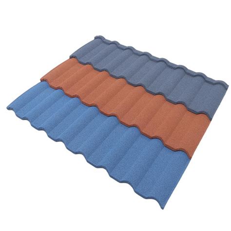 Construction Material High Alu Zinc Roof Tile Classic Tile 0 4 Red