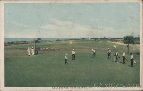 Golf Course Boca Grande, FL Postcard