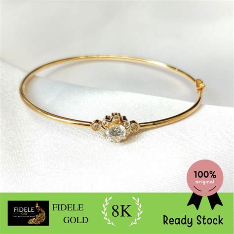 Jual Gelang Ringan Emas Asli Lotus Fashion Shopee Indonesia