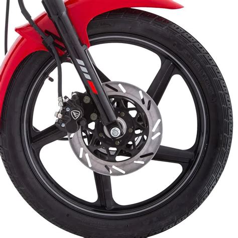 Motometa Detalles Motocicleta Italika Ft Roja