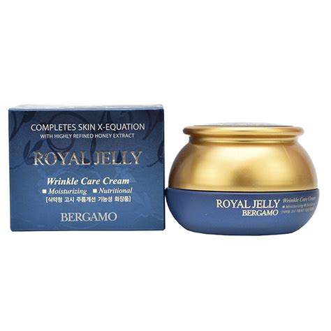 Bergamo Royal Jelly Wrinkle Care Cream, 50гр - Корейская косметика оптом