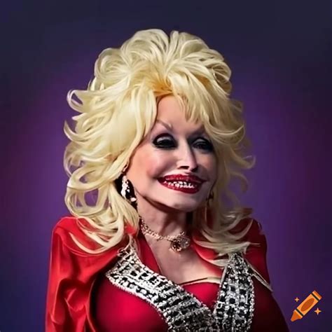 Dolly Parton As A Pirate With Eye Patch On Craiyon