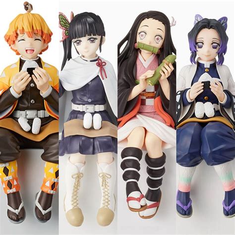 Anime Demon Slayer Figure Tanjirou Nezuko Zenitsu Inosuke Shinobu Giyuu