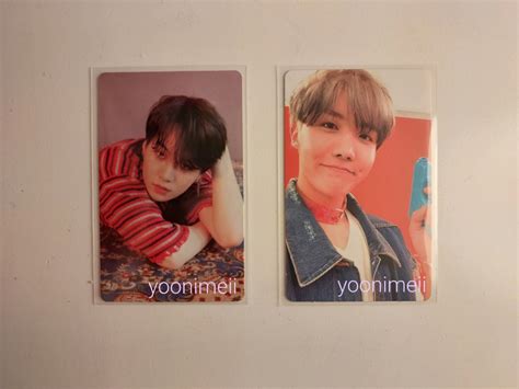 Bts Yoongi Love Yourself Tear O Hobi J Hope Butter Cream Photocards