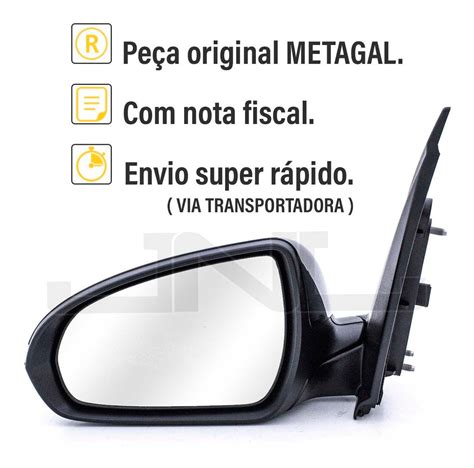 Retrovisor Original Hb Eletrico Rebatimento Completo